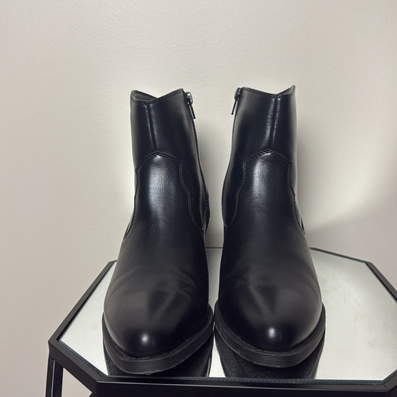 SERRA Ladies Black Booties Black Western Ankle Boots Size 10 NWT - Picture 3 of 9